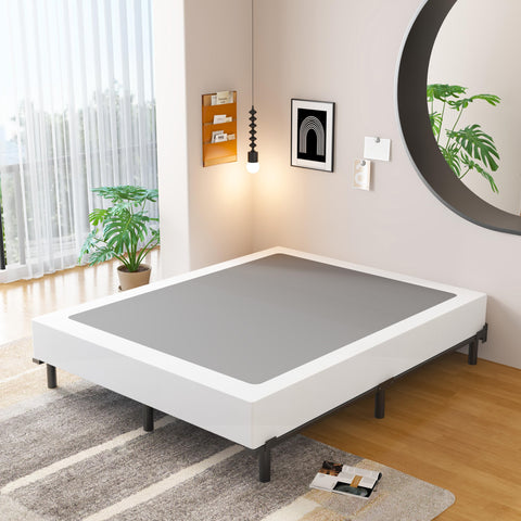 EMODA quiet bed base minimizes movement for restful nights.