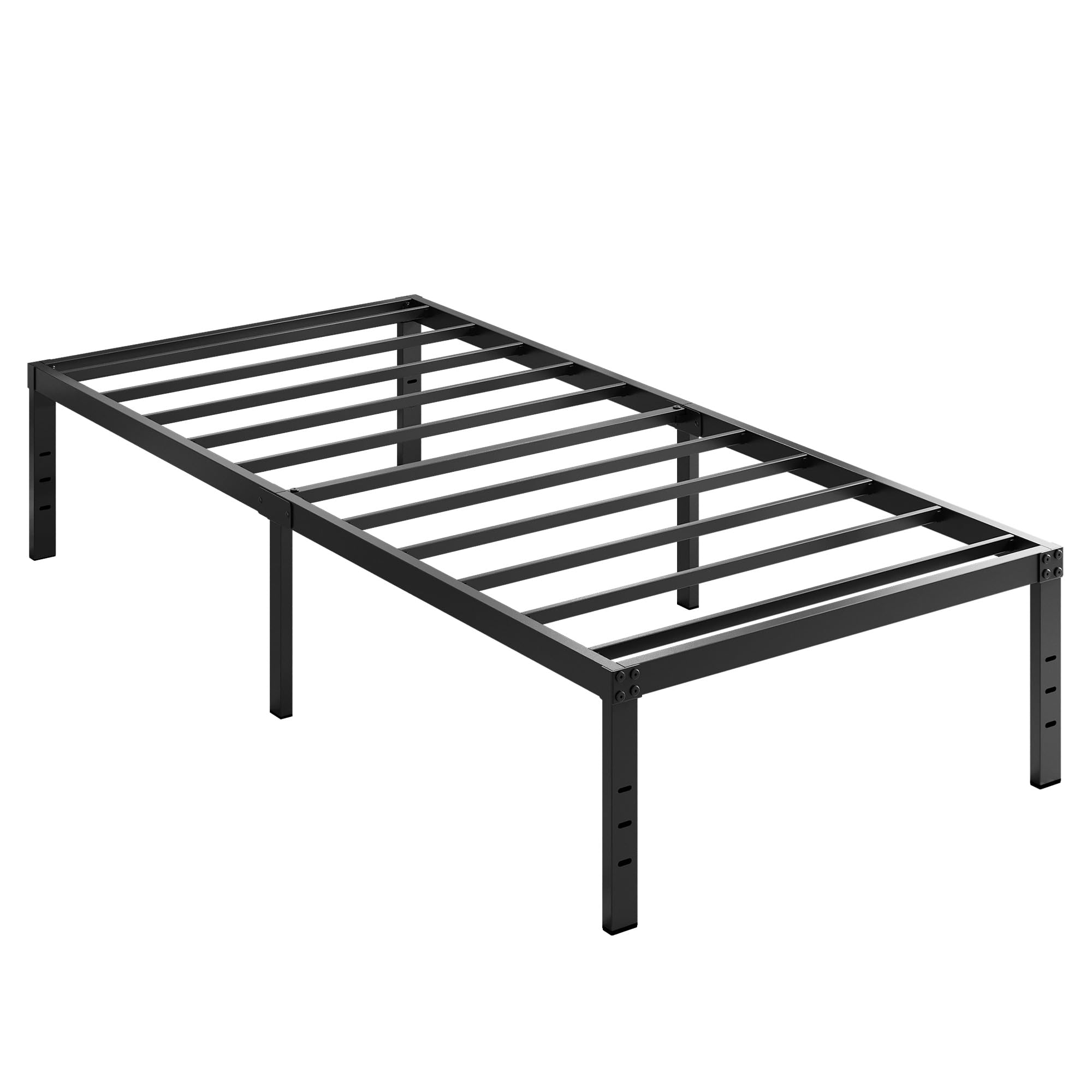 EMODA 18inch bed frame fits small spaces while maximizing storage.