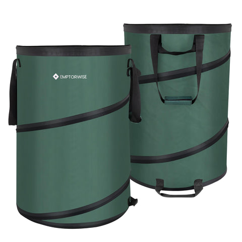Emptorwise recycling-friendly bin keeps disposables organized
