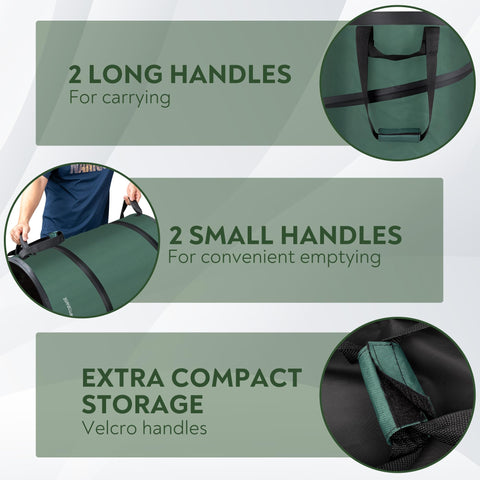 Emptorwise versatile camper trash bin fits camper setups