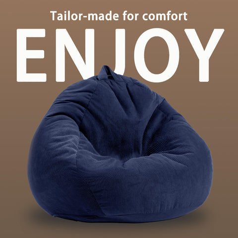 ENBAOHUI bean bag chair with handle design for easy relocation