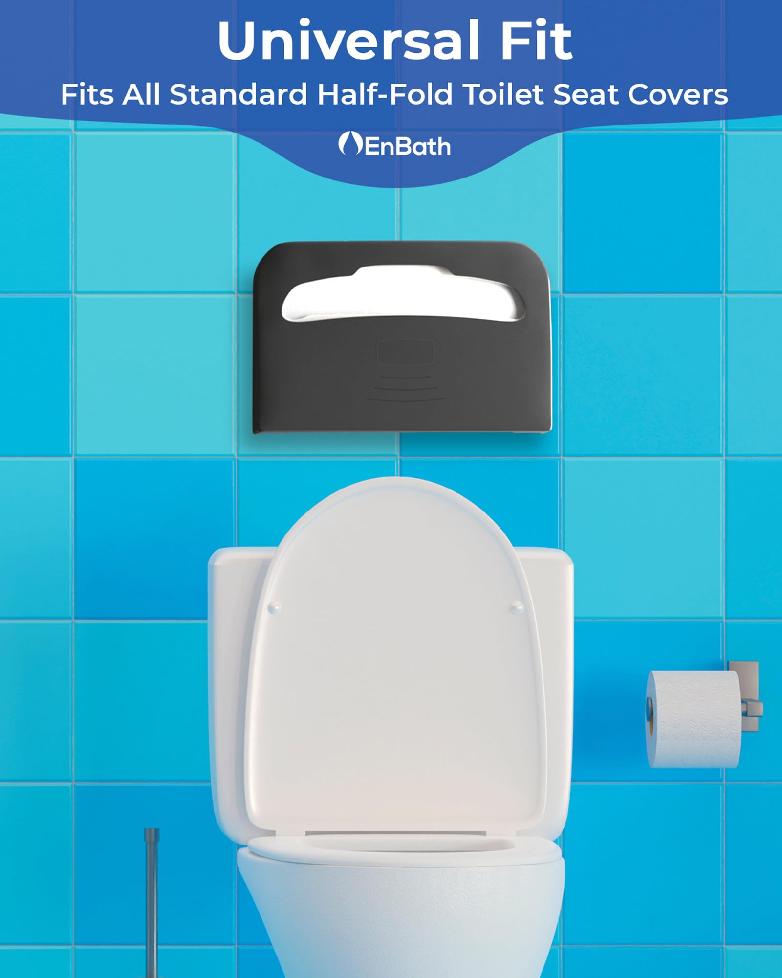 EnBath wall-mount dimensions 16.5 x 2 x 11 inches shown for quick planning