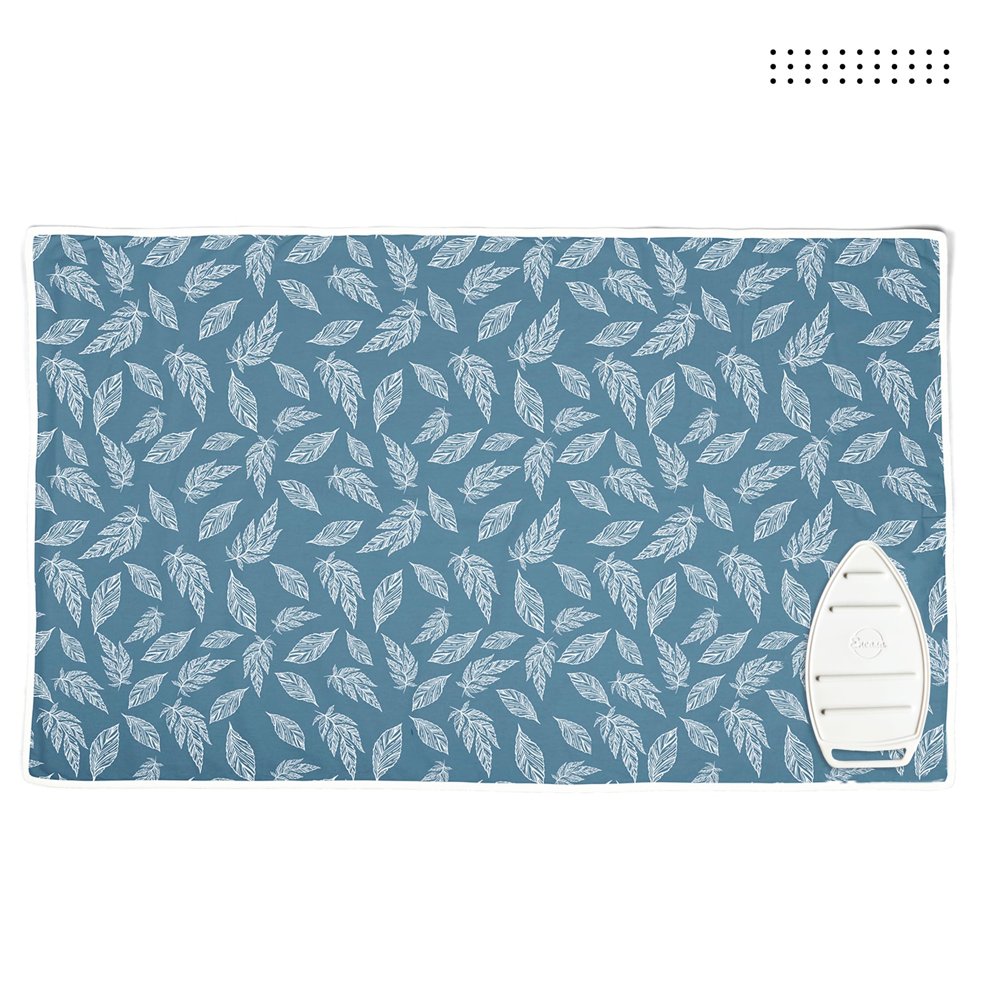 Encasa XO ironing mat ideal for pressing gowns and dresses at home.
