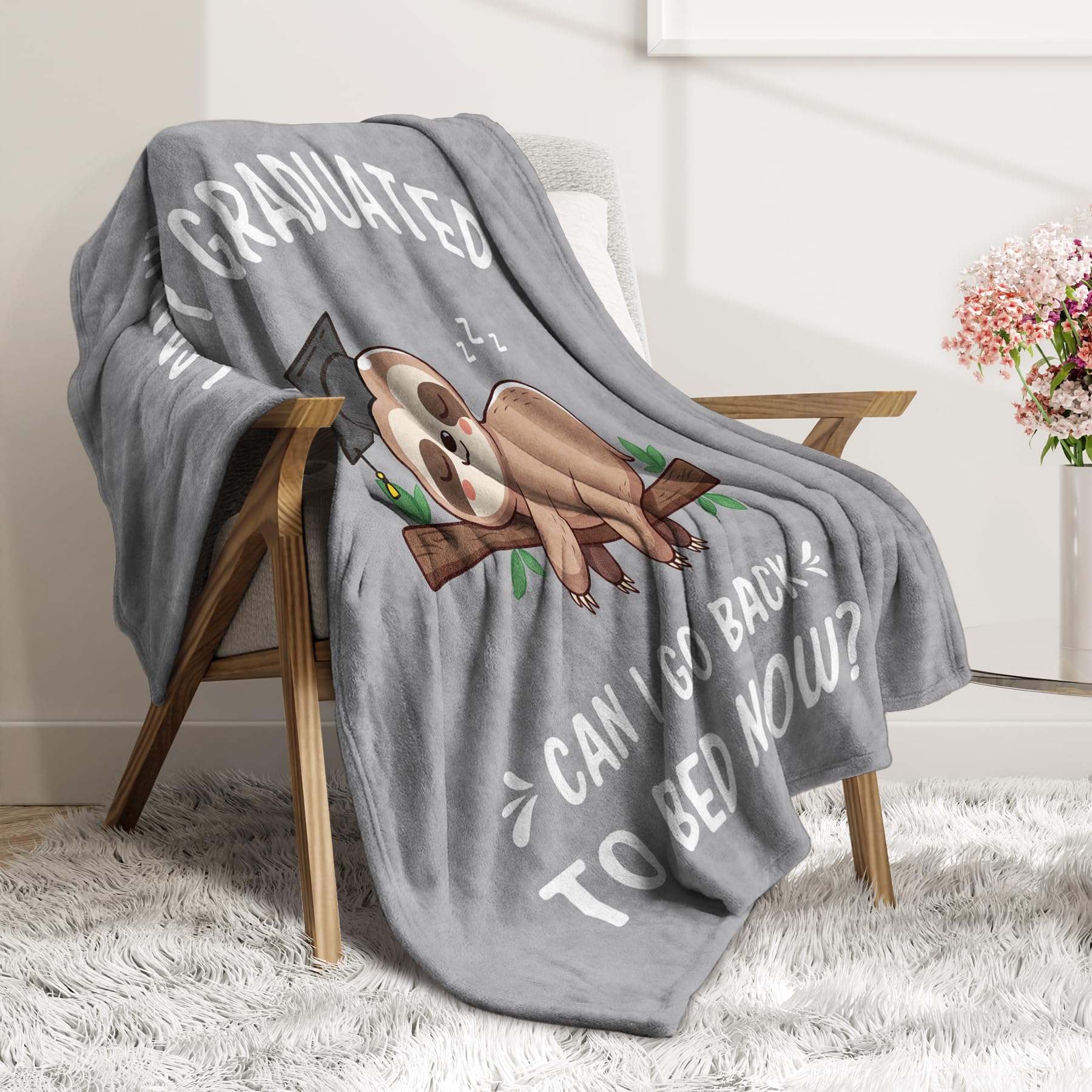 Encoink sloth blanket in a dorm room adds cozy practicality for studying.
