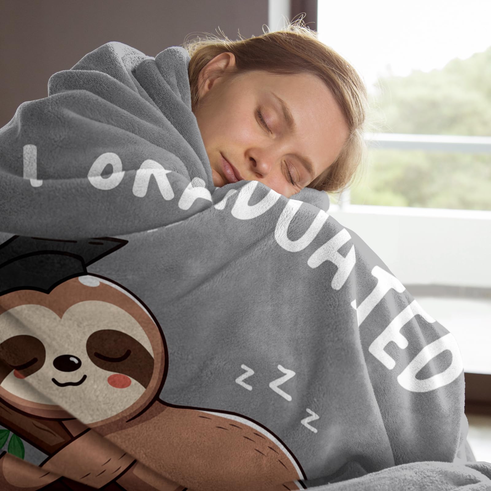 Encoink sloth blanket gift box enhances the gifting moment.