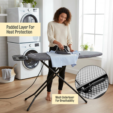 Energi Core ironing board heat-resistant iron rest keeps irons safe