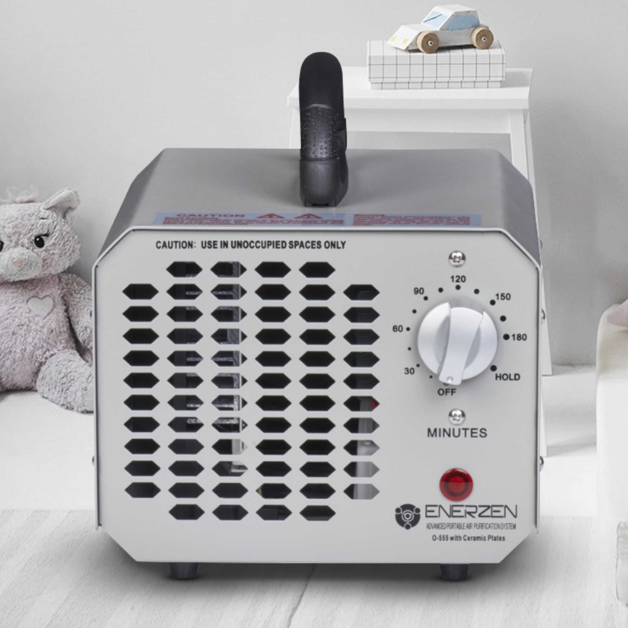 Enerzen O-555 large-area operation for flood or fire affected spaces.