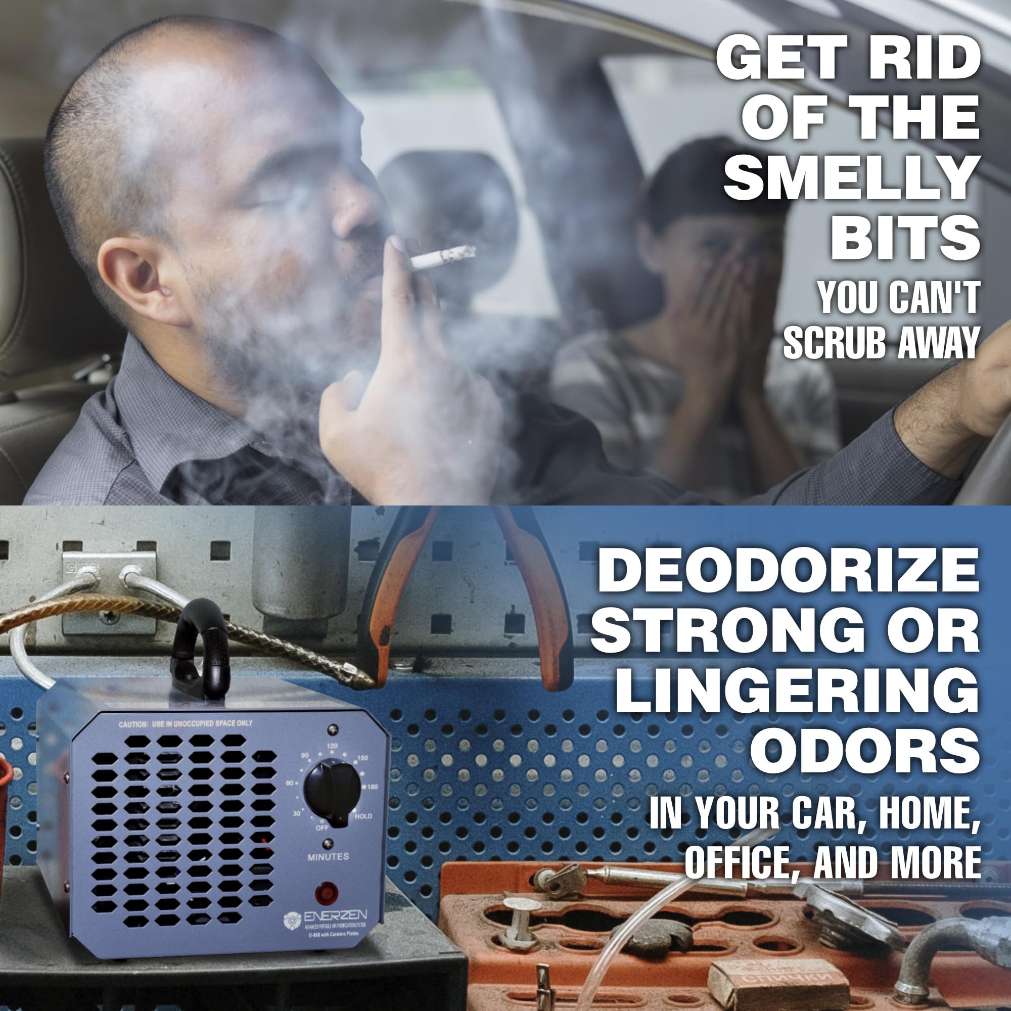 Enerzen O-888 flood-fire-odor control for damp areas