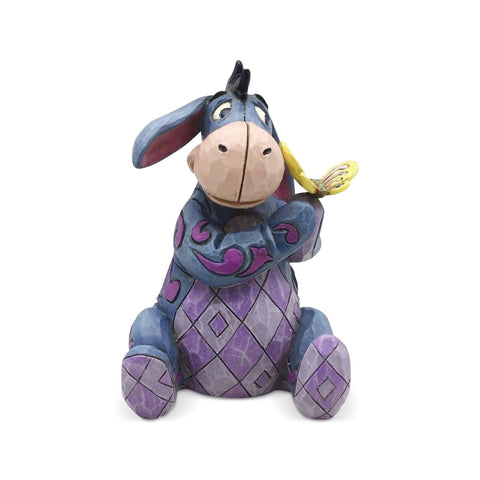 Enesco Disney Traditions Jim Shore Eeyore butterfly detail adds color to display