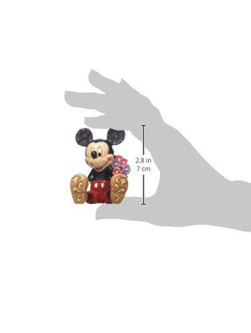 Enesco Disney Traditions Mini Mickey romantic gesture with hand-painted detail.