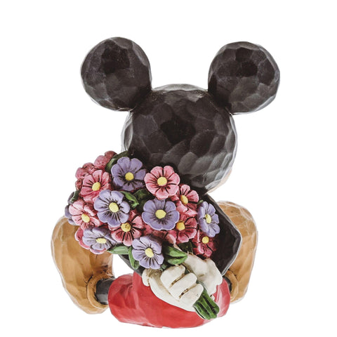 Enesco Disney Traditions Mini Mickey durable stone resin construction withstands display.