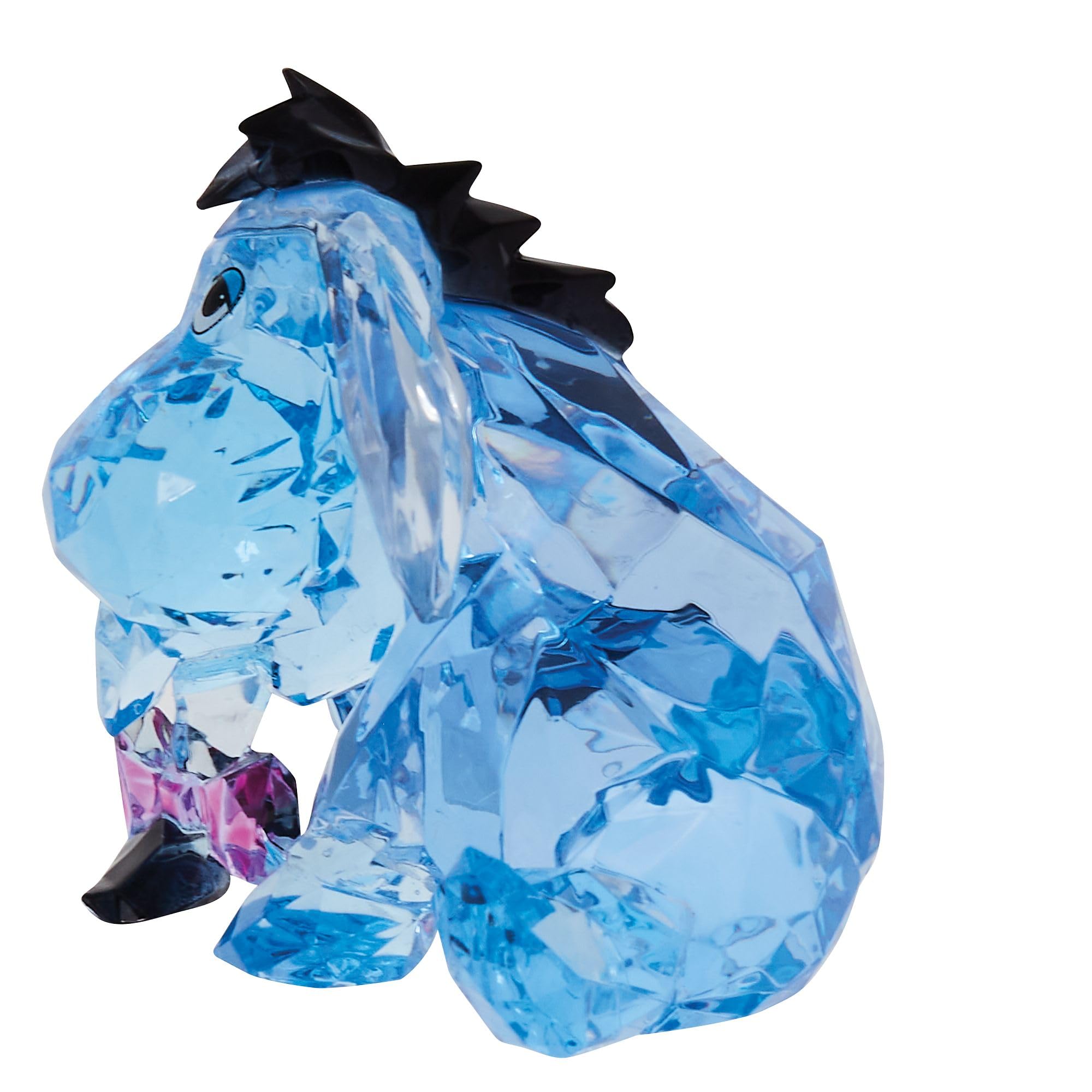 Compact 3.25 inch Eeyore figurine for cabinet display