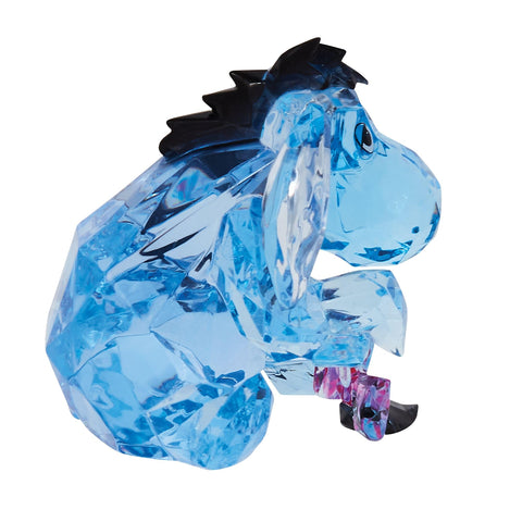 Acrylic Facets finish enhances light on Eeyore figurine