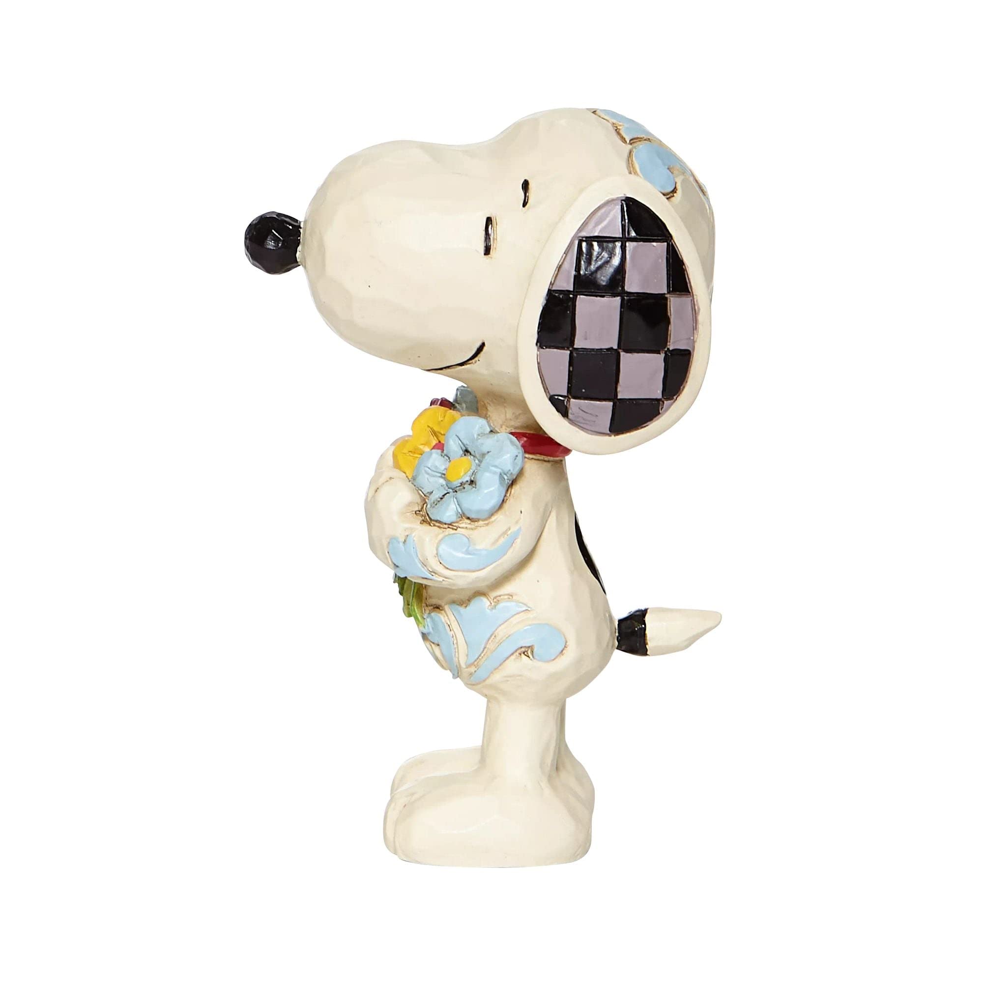 Gift-ready Enesco Snoopy mini figure, perfect for Peanuts collectors.