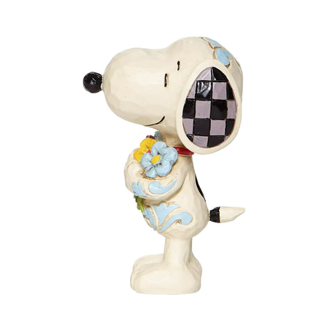 Gift-ready Enesco Snoopy mini figure, perfect for Peanuts collectors.