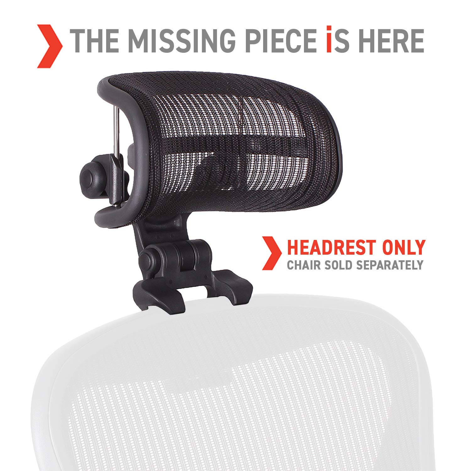 Engineered Now headrest on Aeron Carbon adjusts to posture.