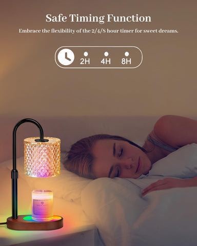 Engpure Candle Warmer Lamp dimmer for adjustable brightness and aroma control