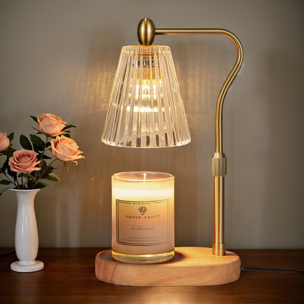 Engpure Candle Warmer Lamp showcasing dimmer control for ambience
