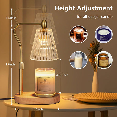 Engpure Candle Warmer Lamp fragrance-melt releases scent evenly