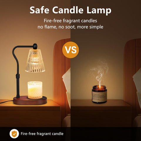 Engpure cozy ambience with warm glow and fragrance in a living space