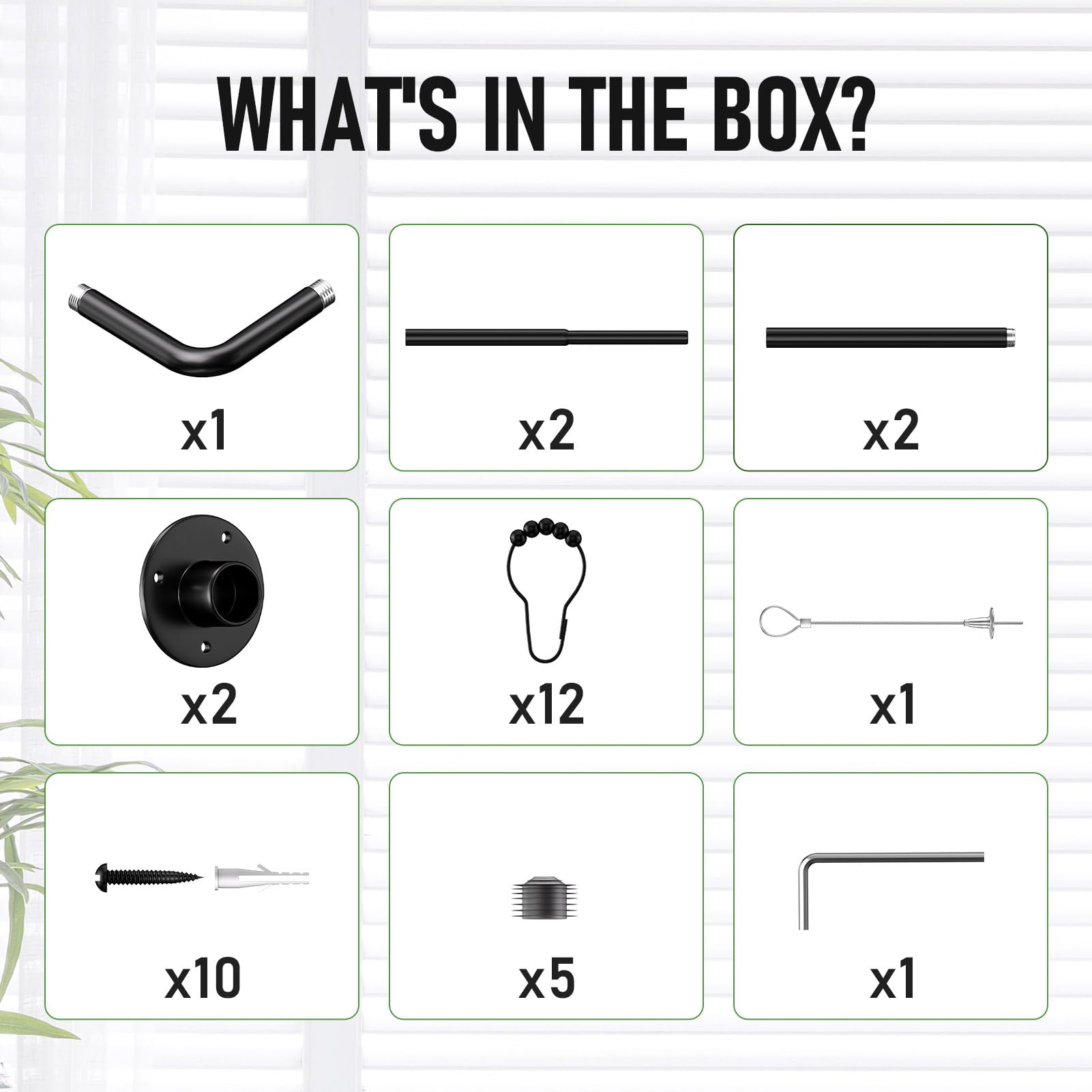 Enicvegw l shaped rod instructions packaging and setup guide included for simple installation