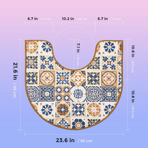 Enifine eco-friendly bathroom protector helps reduce waste with reusable mats.