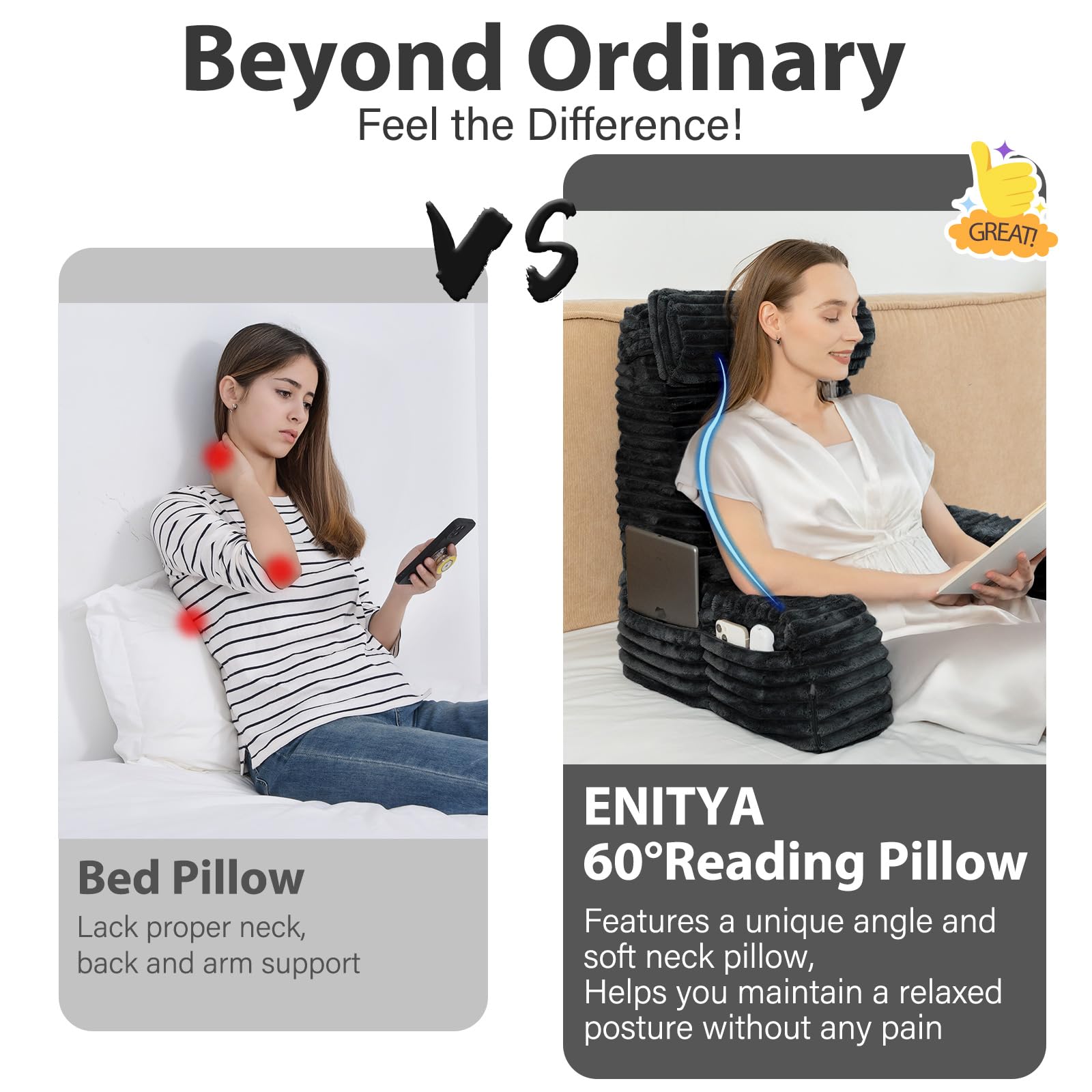 ENITYA 22XL removable cover showcases machine-washable plush fur for easy care