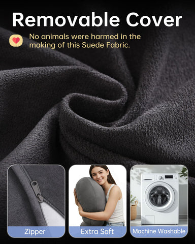ENITYA extra-large ergonomic pillow arm-rest design reduces shoulder tension during long use.