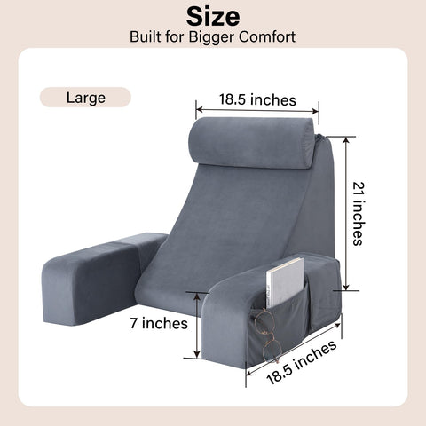 ENITYA removable cover is machine-washable for easy cleaning after use