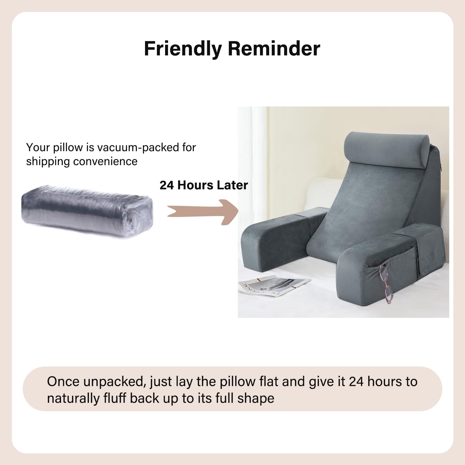 ENITYA top handle enables easy transport between rooms