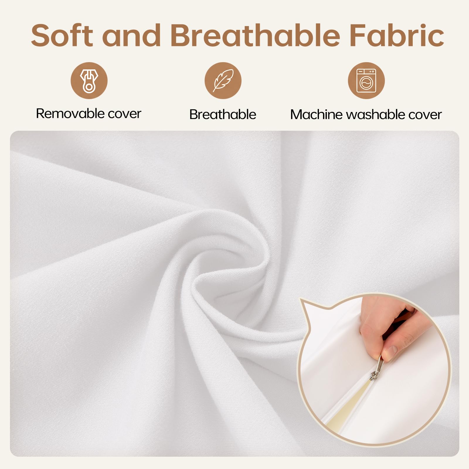 ENITYA universal-fit twin and full mattresses show versatile compatibility