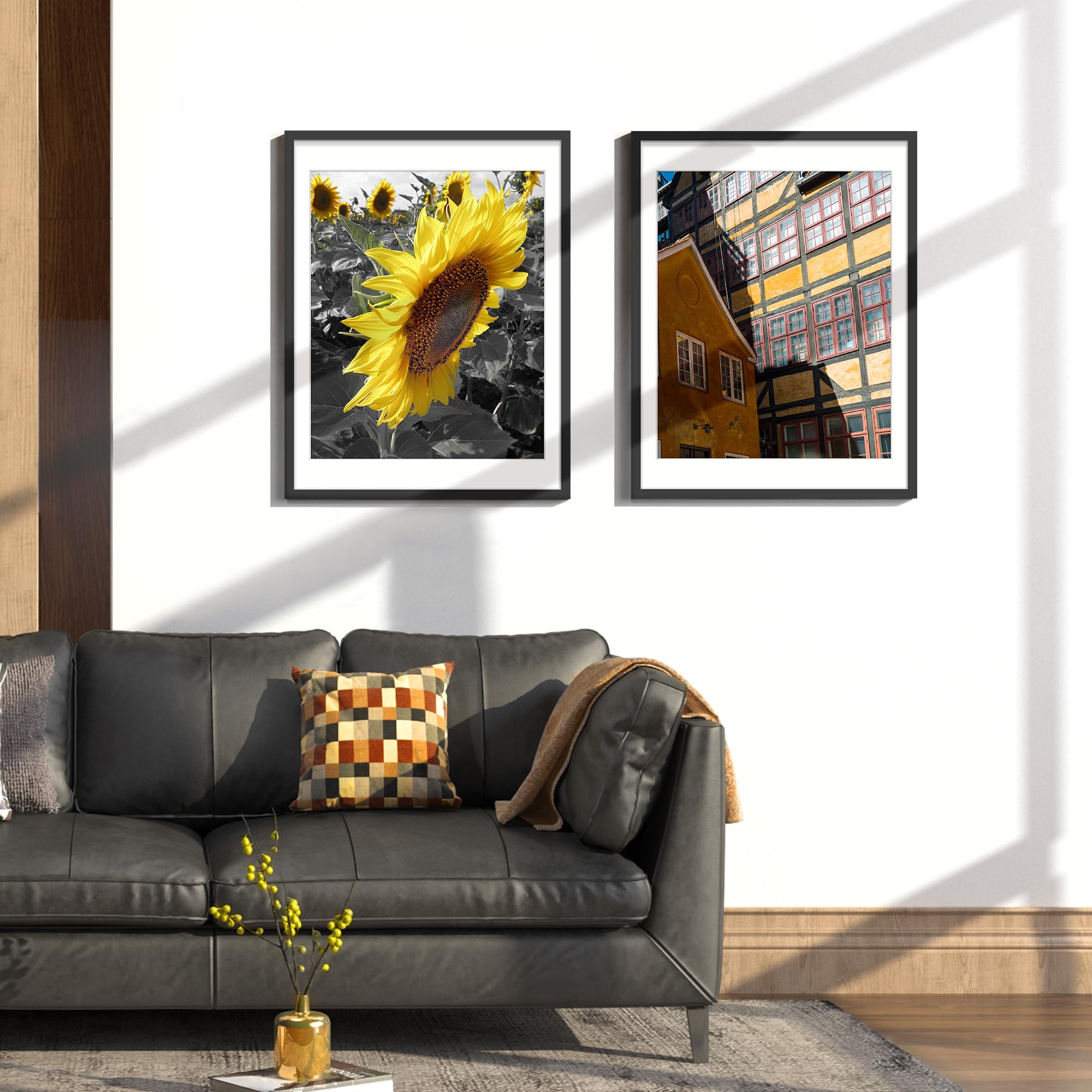 ENJOYBASICS 16x20 display within a mat offers a balanced, framed look.