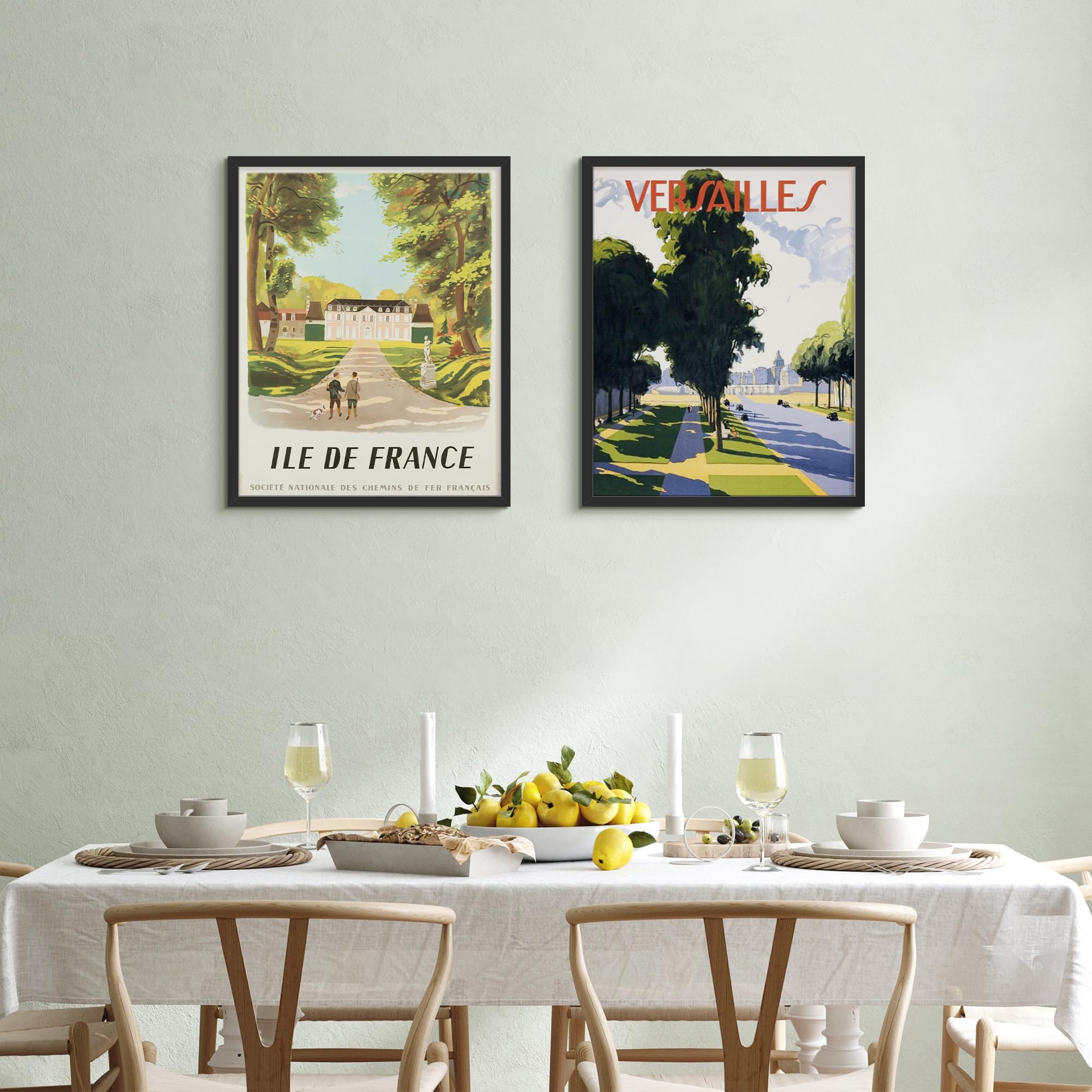 ENJOYBASICS 16x20 frame with mat showcases 11x14 art for a clean gallery look