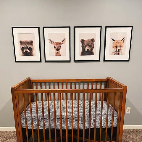 ENJOYBASICS black frame complements modern home decor and photo displays