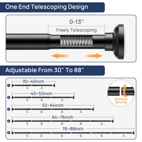 ENJOYBASICS installation without drilling demonstrates quick, tool-free setup for any space.