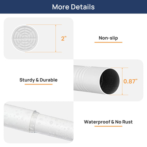 ENJOYBASICS versatile for bathroom, closet, or room divider