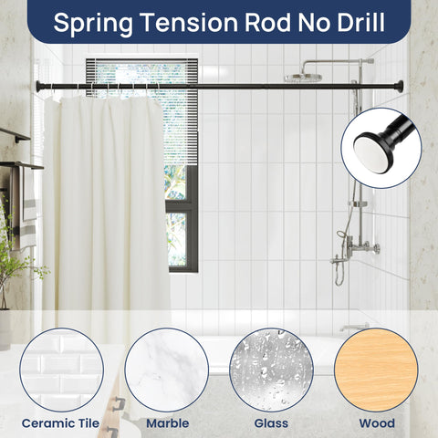 ENJOYBASICS never-rust finish stays durable in humid bathrooms.
