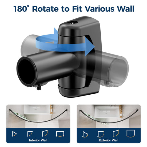 ENJOYBASICS rustproof aluminum connectors resist corrosion for lasting durability