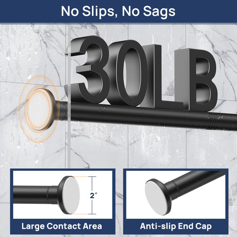 ENJOYBASICS spring mechanism provides a sturdy hold for heavy fabrics.