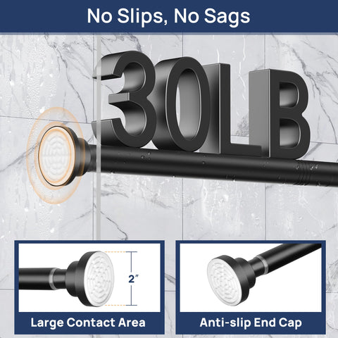 ENJOYBASICS multipurpose-use for curtains, showers, closets, and room dividers.