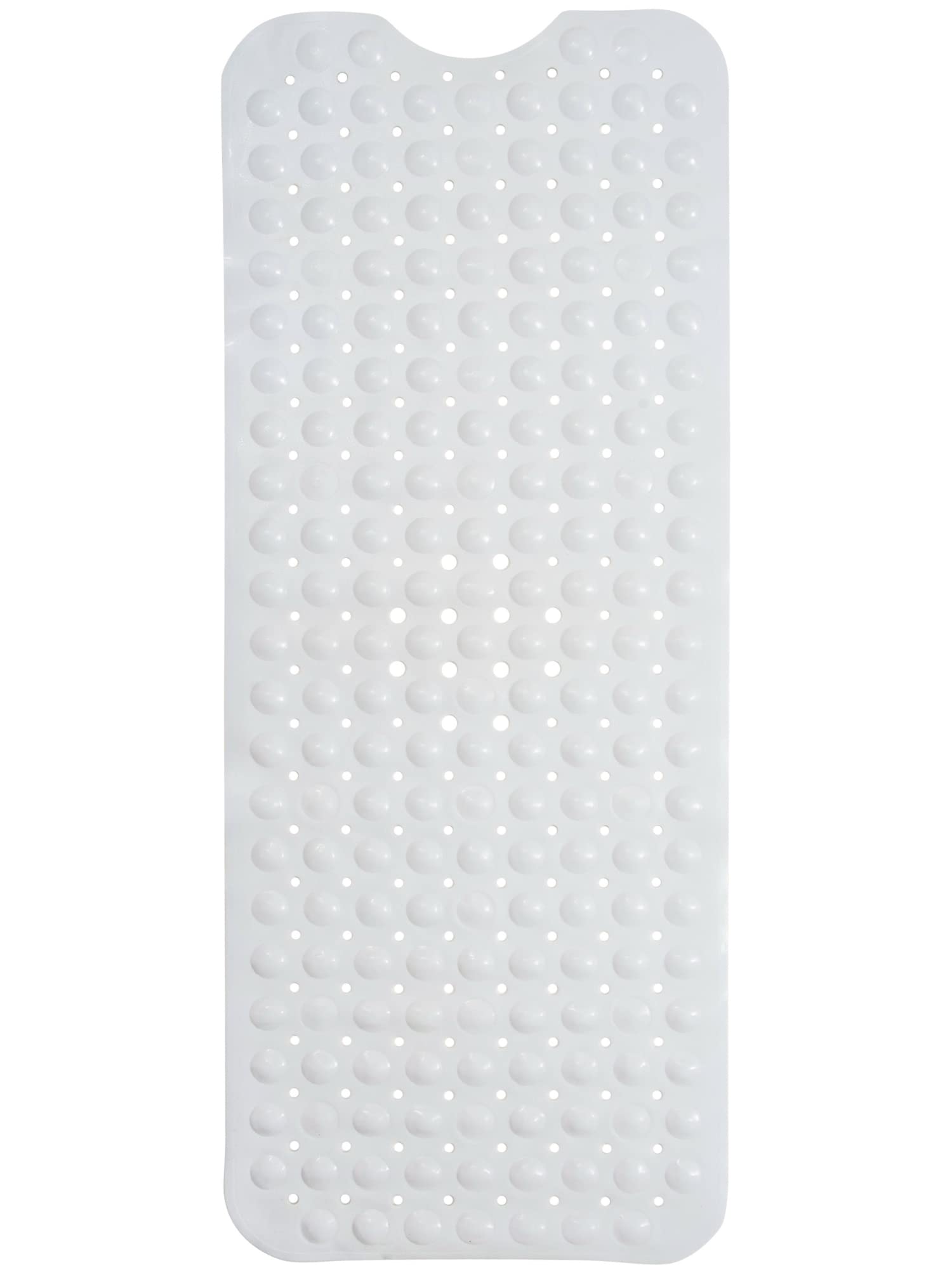 ENKOSI bath mat 40x16 non-slip provides wide coverage for safer showers.
