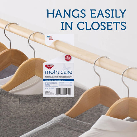 Enoz Moth Cakes hook folds for drawers and chests.