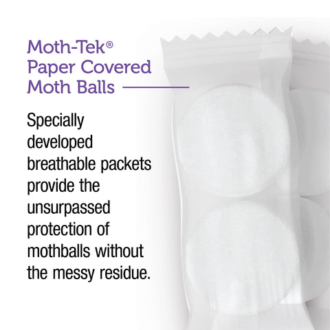 Enoz open bag with lavender detail suggests ready-to-use freshness and deterrence.