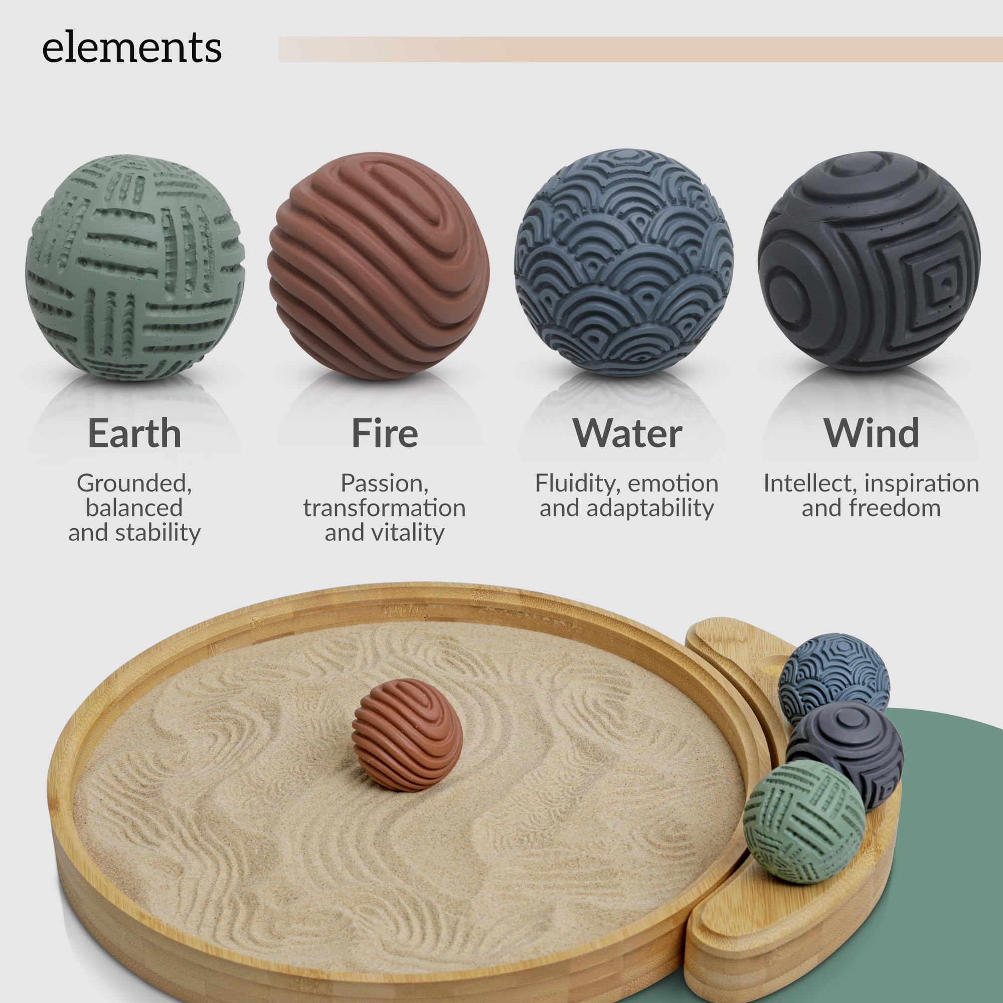 Gift-ready ENSO SENSORY Zen Garden Kit, ideal for wellness gifting.