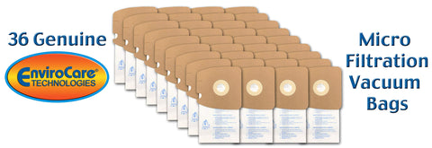 EnviroCare bags are easy to install in compatible vacuums.
