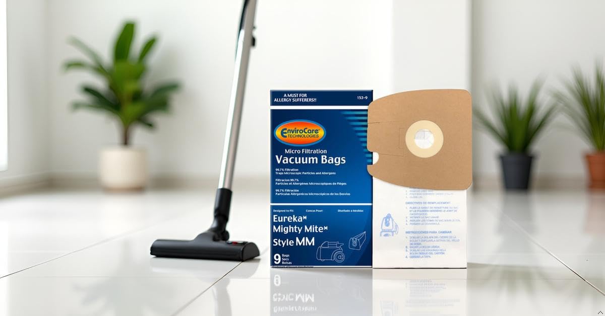 EnviroCare easy-clip installation for fast bag changes.