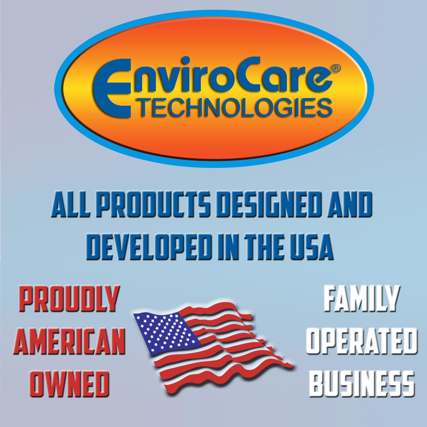 18 bag pack from EnviroCare for convenient stocking and replacements.