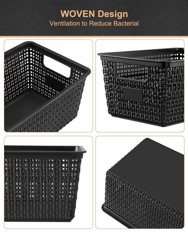 EOENVIVS baskets with hollow handles for simple carrying.