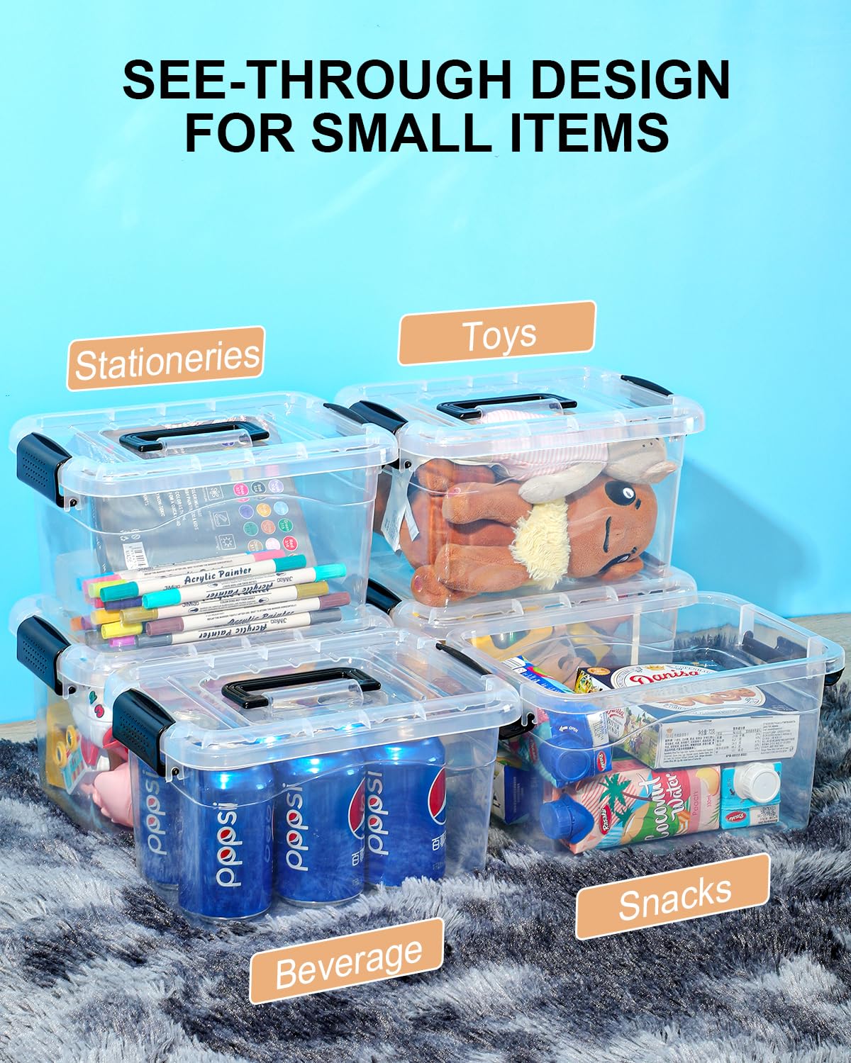 EOENVIVS BPA-free clear material ensures safe, long-lasting use.