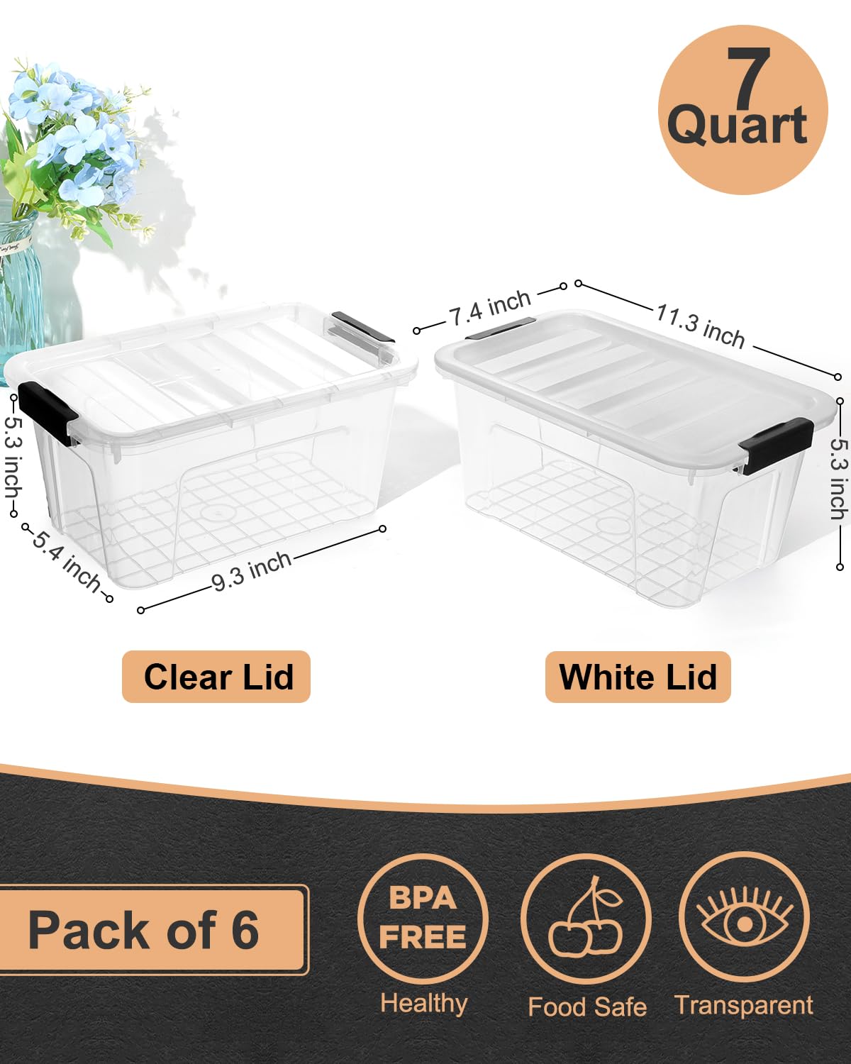 EOENVIVS buckle-lid design keeps contents dry and dust-free